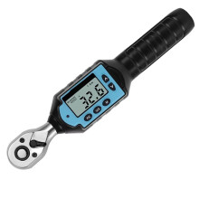 New Digital Preset Torque Wrench 1/4" Bidirectional Ratchet Professional Adjustable Bicycle Repair Hand Tools