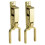 2pcs Heavy-Duty One-Hand Gate  for Farm, Ranch & Backyard Auto-Lock, Rust-Resistant Steel, Easy Install 2