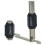 st. mikrometer, utvändigt justerbart metriskt mikrometer, hårdmetallstäd, 0 - 75 mm 3