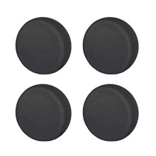4PCS Sun-proof Tire Covers, Waterproof Tire Wheel Protectors for Cars & SUVs, 36-38in, Silver & Black