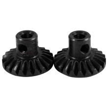 1set Metal Front & Rear Axle Gear Shaft Driving Gear Set for WPL B1 B14 B16 B24 C14 C24 & 1Pair Metal Pull Rod Base