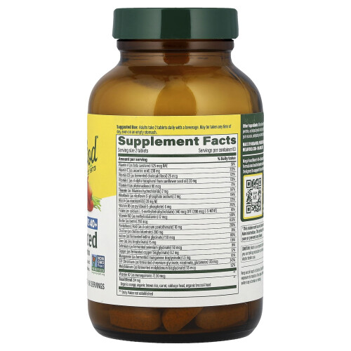MegaFood, Mäns 40+, Avancerad Multivitamin, 120 Tabletter 1