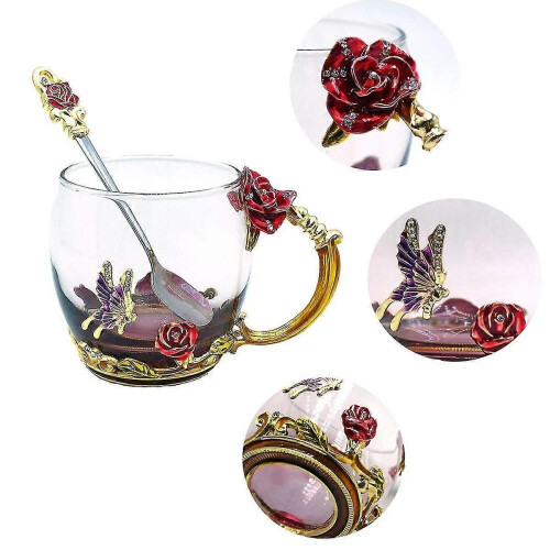 Tekopp Kaffekrus Kopper, Glasskaffekopper 1