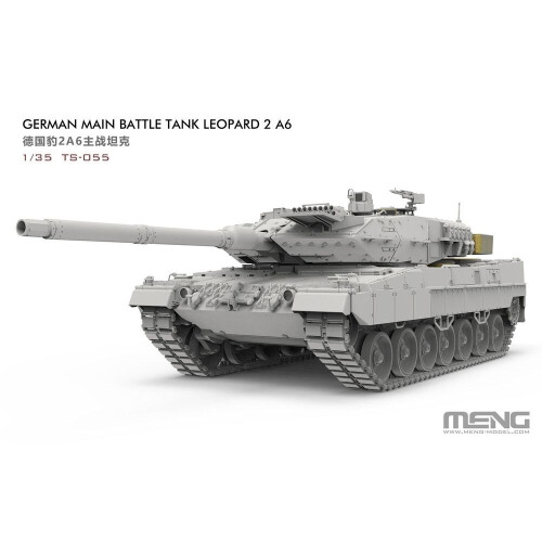 Meng TS-055 German Main Battle Tank Leopard 2A6 1:35 Model Kit 1
