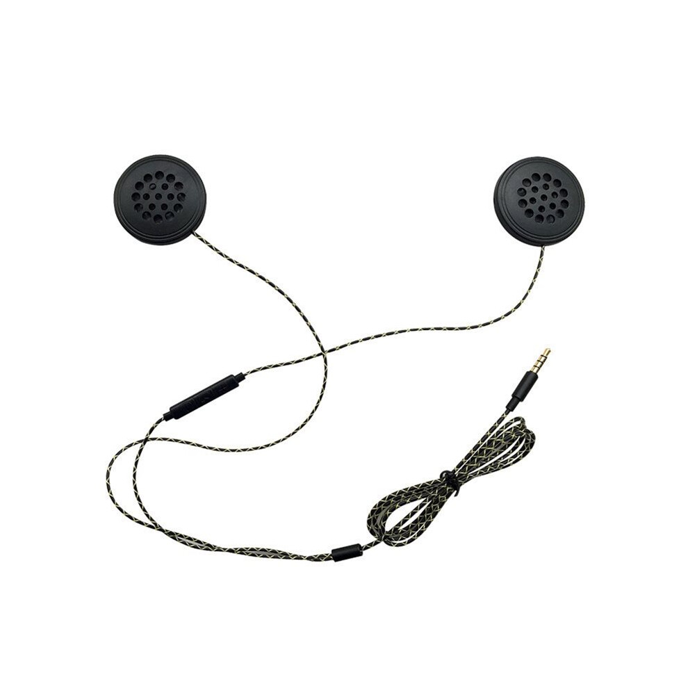 Motorcycle Helmet Headset, Universal Racing Helmet Speakers Helmet Earphone With 3.5Mm Male Connector 6031973646968