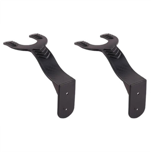 2pcs Helmet Rack Wall Mounted Wall-Mounted Helmet Rack ForMotorcycle No-Drill Safety Hook Storage Space-Saving Hanger