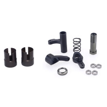 1Pcs 8028 Steering Clutch Componen & 2Pcs 8228 Steel Driving Gear Connecting Cup for 1/8 Zd Racing 9116 9020 9021