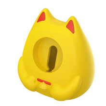 WIreless Charging Station Mount for Watch for Iwatch Charging Bracket Stand Kitten Charging Desktop Stand Yellow