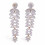 Pearl - Vintage Glass - Long Drop - Earrings 3