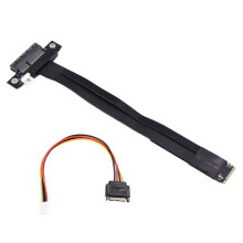 Cabo Extensor PCIe X4 PCI-E3.0 4x para M.2 NVMe M Key 2280, M2 Key-M PCI-Express, 32G/Bps