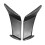 Deflector Shield Winglets Fixed Wind Wing Air Deflectors Fairing for  RSV4 2009-2020 Motorcycle Accessories 6