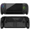 For   Ally/X Protective Case Ergonomic Handle Grip Shell Handheld TPU Soft Case Cover Skin Durable Stand Black 2