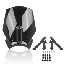 Motorcycle Windscreen Windshield Front Wind Deflector Air Fairing Wind for CB650R CB650 R CB 650R 2024 2025