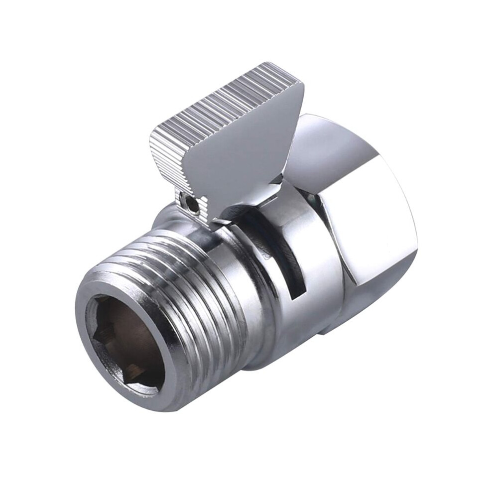 Shower Flow Control Angle Valve,Brass Handheld Direct Valve Valve, Water Volume Adjust Device,Water Pressure Regulator 6033193091900