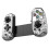 D6mini Wireless Gaming Stretching Controller for /PC/Android/IOS Hall Joysticks Foldable Type-C Gamepad B 1