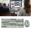 Wireless Keyboard Mouse Combo 82 Keys Low Noise 2.4G Bluetooth Green 15