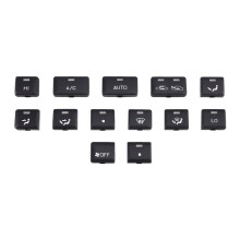 55905-60020 Car Heater Control  Knob Central Control AC  Button for  LAND  FZJ80 1992-1997