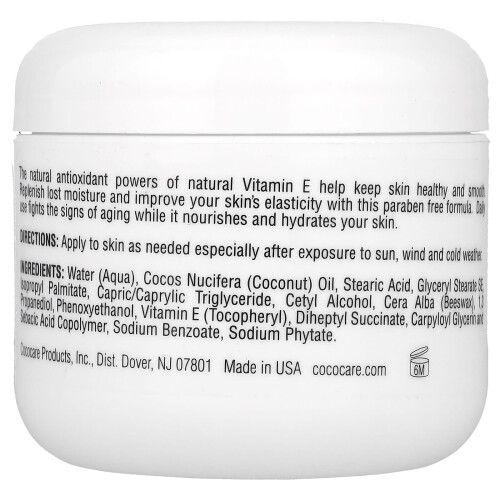 Cococare, Vitamiini E Kremi, 4 oz (110 g) 1