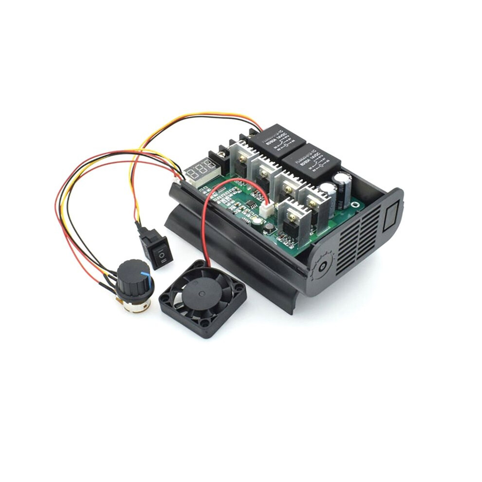 Pwm Motor Speed Controller 10V-55V Cw Ccw Reversible Digital Display Adjustable Speed Control Drive Module For Motor 6031244168694