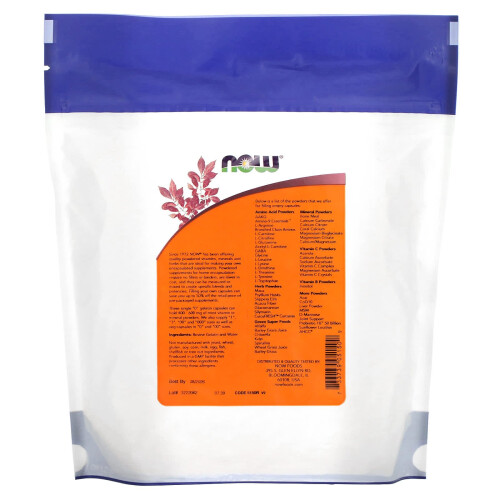 NOW Foods NOW Foods, Μονό '0' Γελατίνη Φύλλα, Προσεγγιστικά 1,000 Κενά Γελατίνη Φύλλα, 3.39 oz (96 g) 1