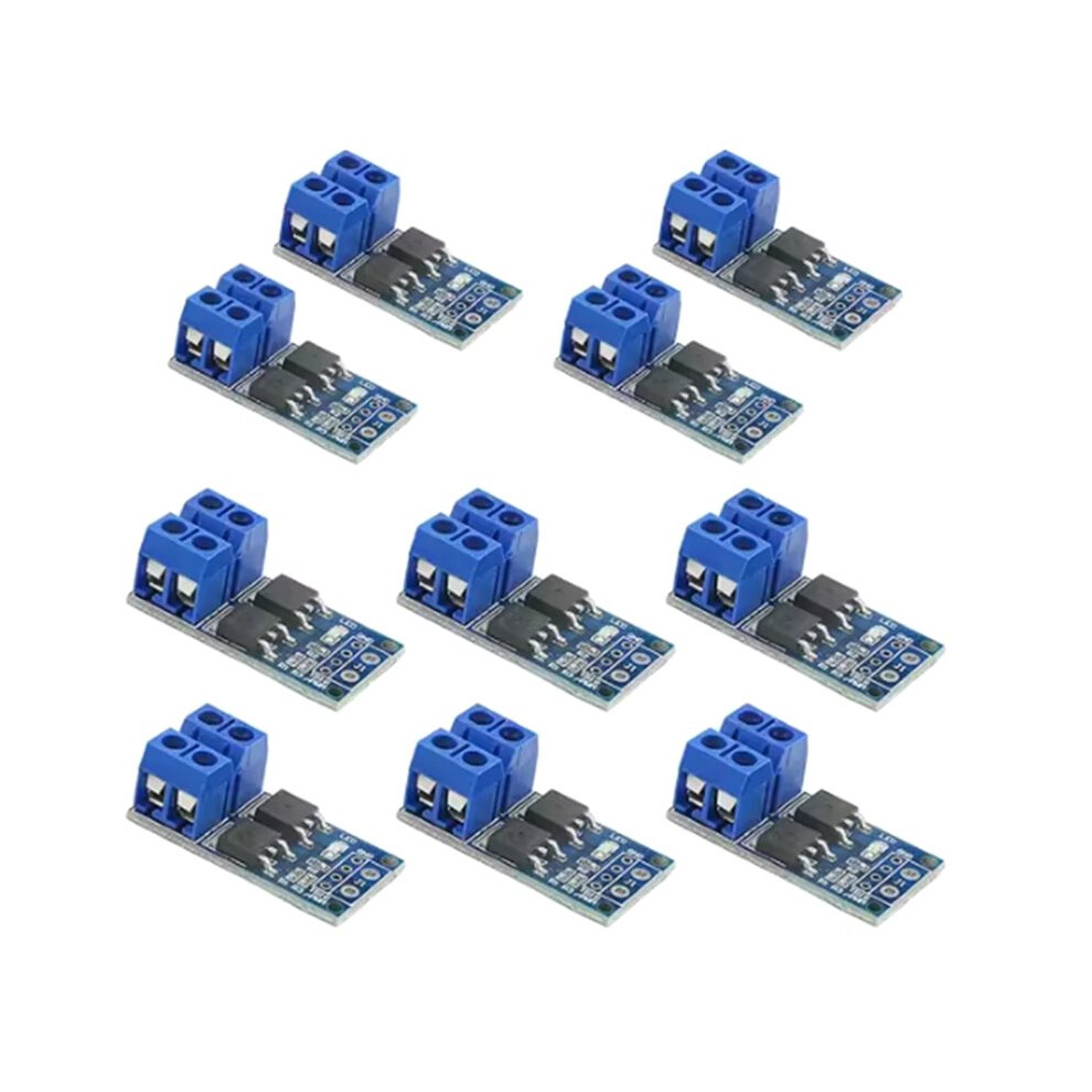 10Pcs 15A 400W Mosfet Pwm Regulator Trigger Driver Module 5V-36V Electronic Control Board For 4713031941209