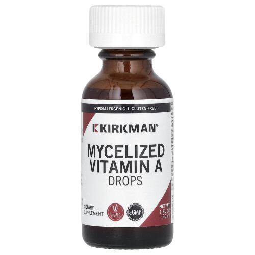 Kirkman Labs, Mycelized Vitamin A Drops, 1 fl oz (30 ml) 2