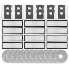 For Cecotec Conga X100/X100 X-Treme, JONR X1 MAX, Everybot Q11, X80 ULTRA/ X90 Ultra Parts Brush Filter Mop Bags