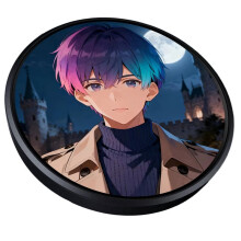 Distintivo Dinamico Elettronico, Gadget Anime, Distintivo Digitale per Periferiche di Gioco, Regali di Compleanno per Studenti A
