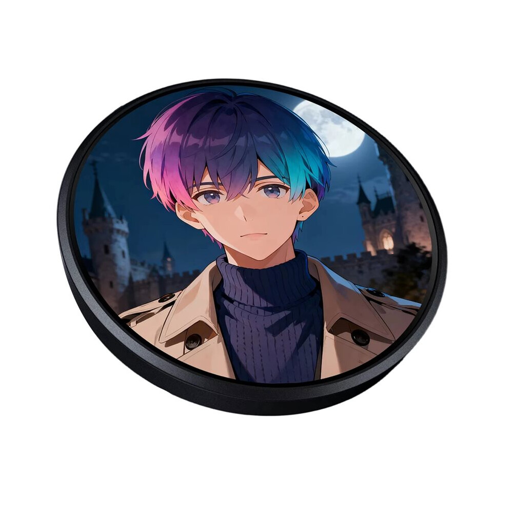 Photos - Other for Computer Zandona Electronic Dynamic Badge Anime Merchandise Digital Display Badge for Game Peripherals Birthday Gifts for Student A 