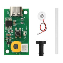 Adjustable Fog Volume Single Spray Humidifier Module Ultrasonic Atomization Control Board Type C Interface  5V