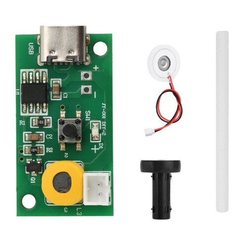 Adjustable Fog Volume Single Spray Humidifier Module Ultrasonic Atomization Control Board Type C Interface  5V