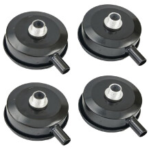 4 Pack Air Compressor Intake Filter Muffler with 20Mm Male Thread, Metal Shell Noise Reduction Air Intake Silencer