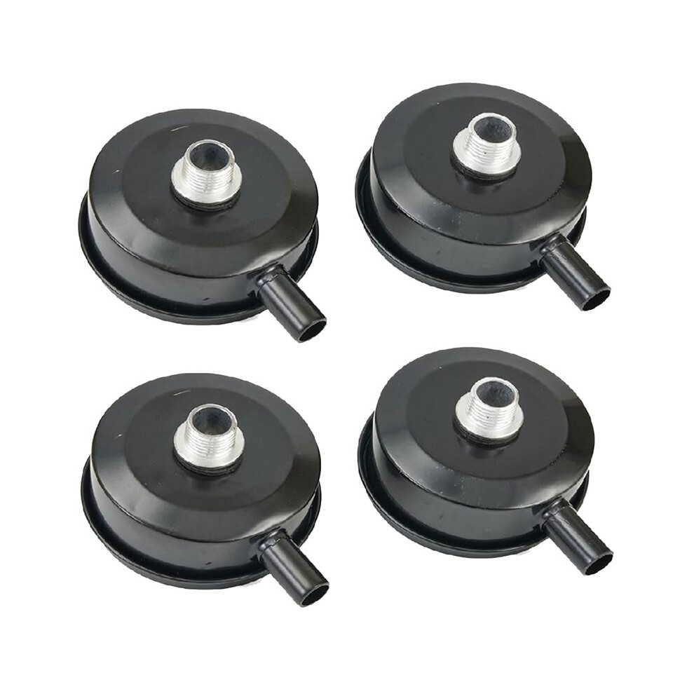 4 Pack Air Compressor Intake Filter Muffler With 20Mm Male Thread, Metal Shell Noise Reduction Air Intake Silencer 4711451405394