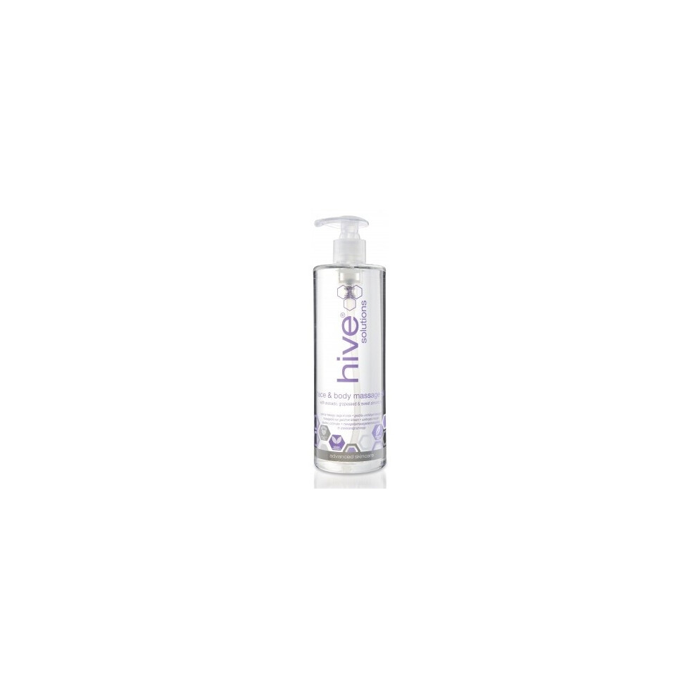 Hive Of Beauty Hive Solutions Face And Body Massage Oil 490Ml