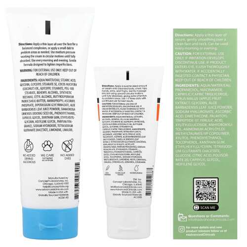 Advanced Clinicals, iHerb Exclusive, Ready, Set, Glow Reisebeutel, 4 Stück Set 1