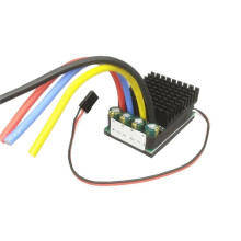 1pc 480A Brushed ESC Crawler Mode Switchable Electronic Speed Controller for RC Car Truck Boat Models Lithium Battery