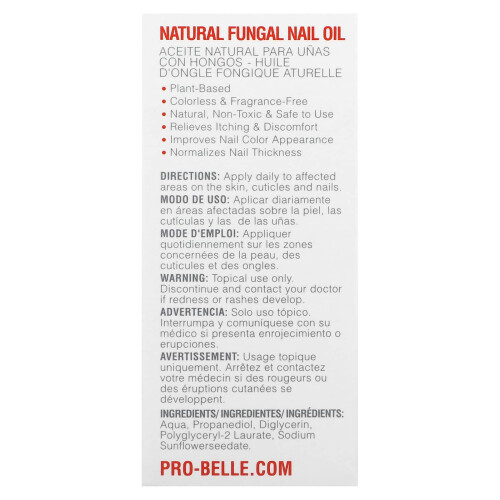 Probelle, Φυσικό Θεραπευτικό για Νύχια, Αroma Free, 0.5 fl oz (15 ml) 2