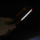 COB-LED-Taschenlampe, magnetischer Drehclip, Orange 3