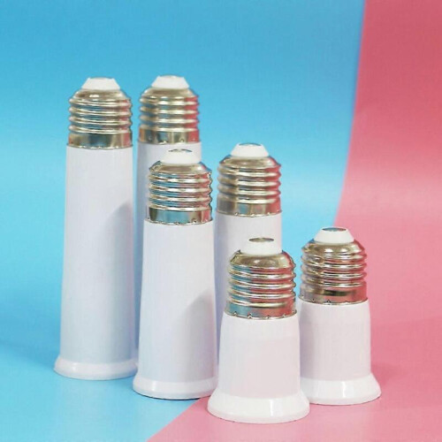 E27 til E27 lampeholderadapter lampeforlengelsessokkel for bedre belysning 1