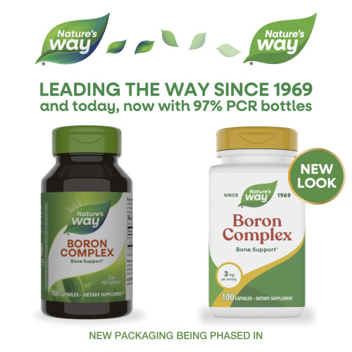 Nature's Way, Complex Bor, 3 mg, 100 Capsule 2