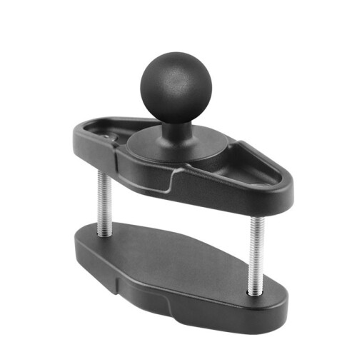Aluminum Grab Bar Clamp Mount Base with 1.5''  for  1.5 Inch and  Double Socket Arm