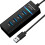 Hub USB 3.0 com Cabo Extensor de 60 cm, Expansor Multiportas Ultrafino de 4 Portas para Computador Desktop, PC e Laptop 6