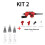 PT-AB Wash-Free Airbrush for Scale Model Painting Tools Quick Paint Change Hobby DIY  Tools 4
