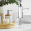 Nutcracker Soap Dispenser, Christmas Nutcracker Soap Liquid Bottle, Clear Acrylic Refillable Lotion Pump Decorative 2pcs 5