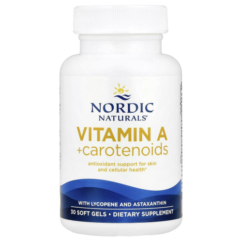 Nordic Naturals Nordic Naturals, Βιταμίνη A + Καρατενοειδή, 30 Μυαλη Στερεοποιημένη 2