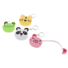8Stk Kinder Maßband Pink, Automatisch Einziehbares Tier-Maßband, 150Cm