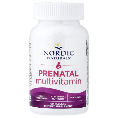 Nordic Naturals Νορδική Φύση, Πολυβιταμίνη Γέννας, 60 Πλαστίδια 2