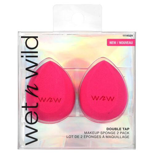 Wet n Wild wet n wild, Σφουγγάρι Μακιγιάζ, Δύο Τάπ, Πορτοκαλί, 2 Πακέτα 2