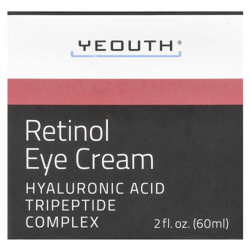 YEOUTH, Κρέμα για τα Μάτια με Ρετινόλη, 2 fl oz (60 ml) 1
