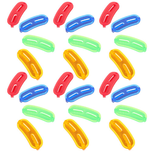 72Pièces Bandes Réfléchissantes Pour Roues Multicolores